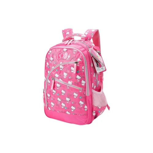 Hello Kitty Student Backpacks Rose Red