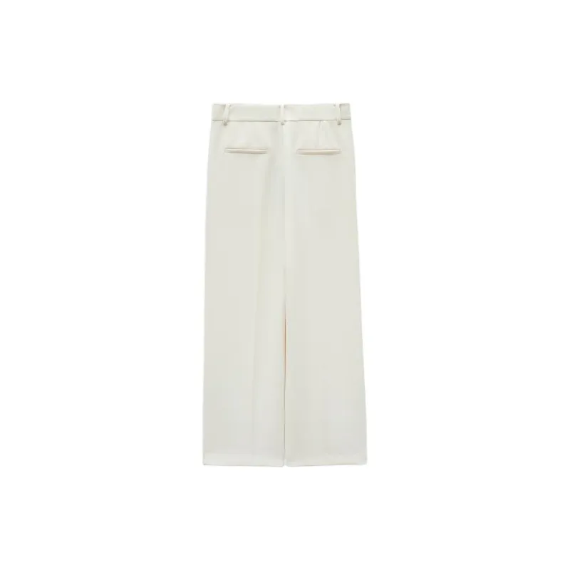 INSUN SS24 Suit Trouser Women's Beige-1