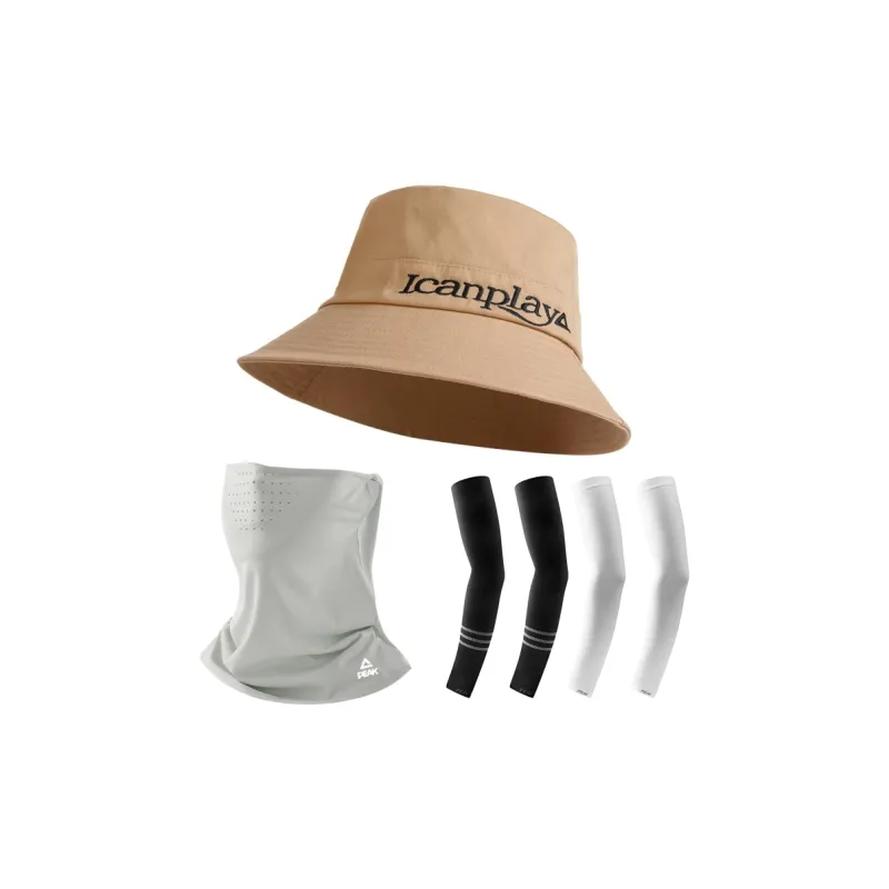 PEAK Cotton Bucket Hats Unisex Camel-5