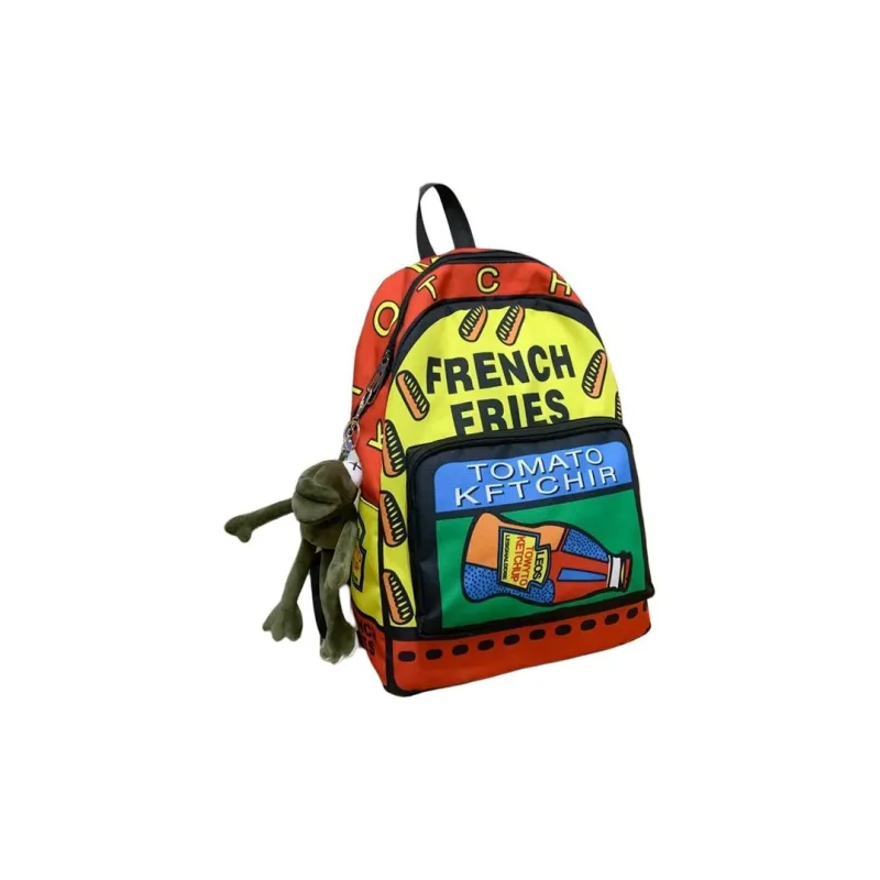 TINYAT Oxford Backpack Regular Unisex Multicolor-6