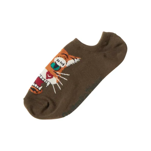 Onitsuka Tiger Ankle Socks Unisex 1 Pack Brown