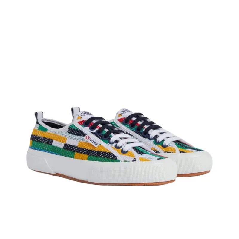SUPERGA x MISSONI Low-Top Skateboard Shoes Unisex Multicolor-2