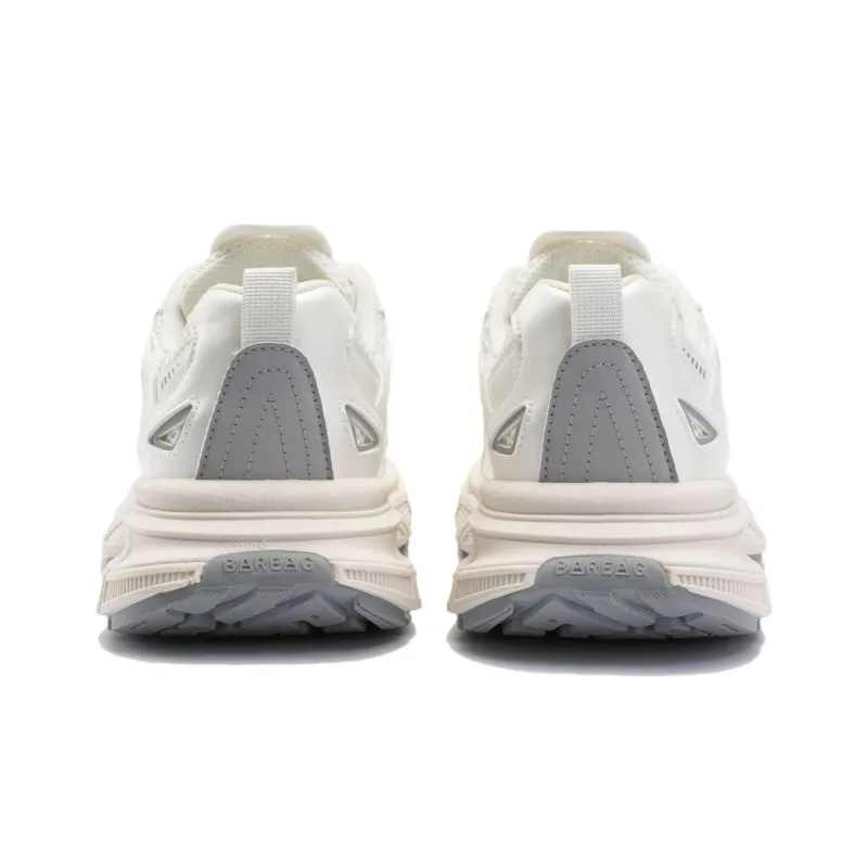 Dafu Leaps Forward Wear Resistant Breathable Slip Resistant Low Top Chunky Sneakers Women's Ecru-3