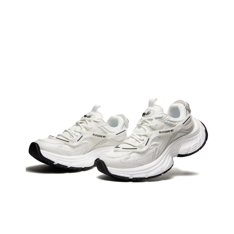 RIFUGIO VO' Abrasion Resistant Height Increasing Low Top Chunky Sneakers Unisex-16