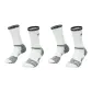 2 Pack (White Black *2)