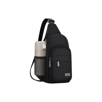 SEPTWOLVES Fabric Crossbody Bags Sling Bags Men's Black/Blue/Brown