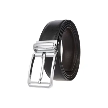 CARTELO Cow Split Leather Belts Men's Width 3.5cm