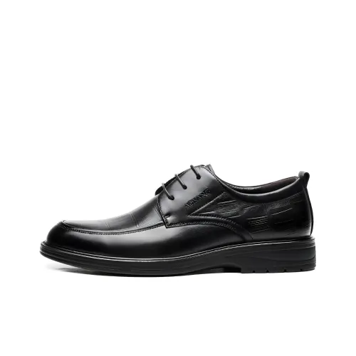 AOKANG Dress Shoes Men Low-Top