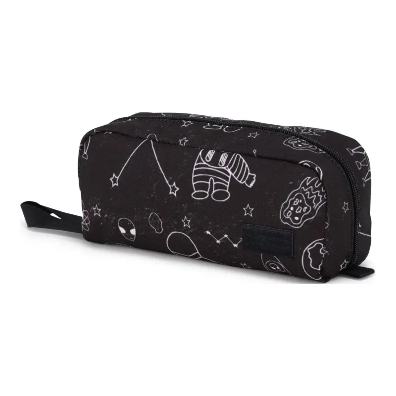 JanSport Polyester Storage Bag Makeup Bag Unisex Cosmic Black-1