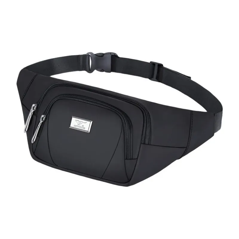 SEPTWOLVES Oxford Crossbody Bag Sling Bags Men's Black-5