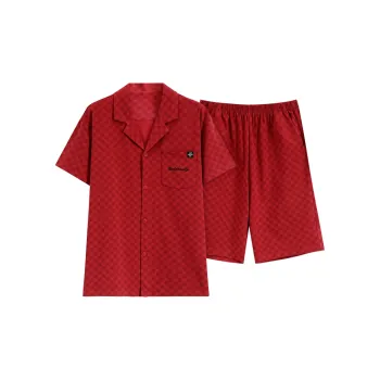 GOSO Pajama Set Men's Red Shades