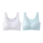 Aqua Blue+White