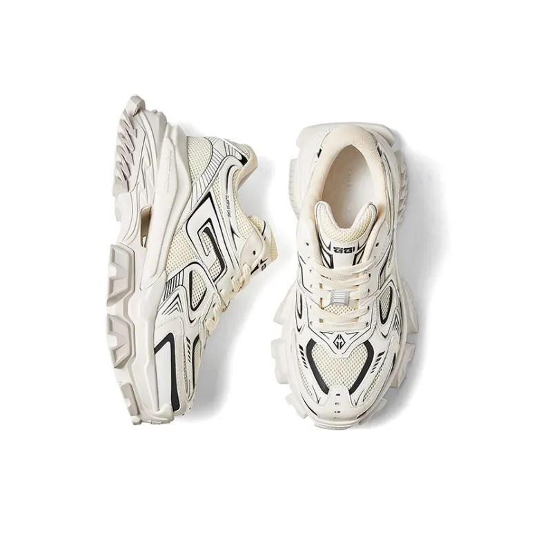 CHERYKALLY Durable Breathable Coverage Low Top Chunky Sneakers Women's-3
