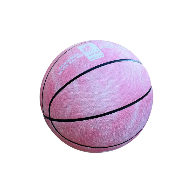 VARTSING PU Basketball Marble Pink Size 6 Training Unisex-3