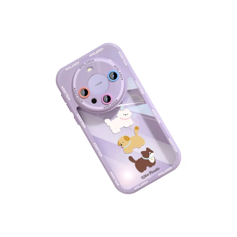Sen Dog Acrylic Material Transparent Cute Niche Phone Cases Applicable To Huawei Mate60Pro/50/40-7