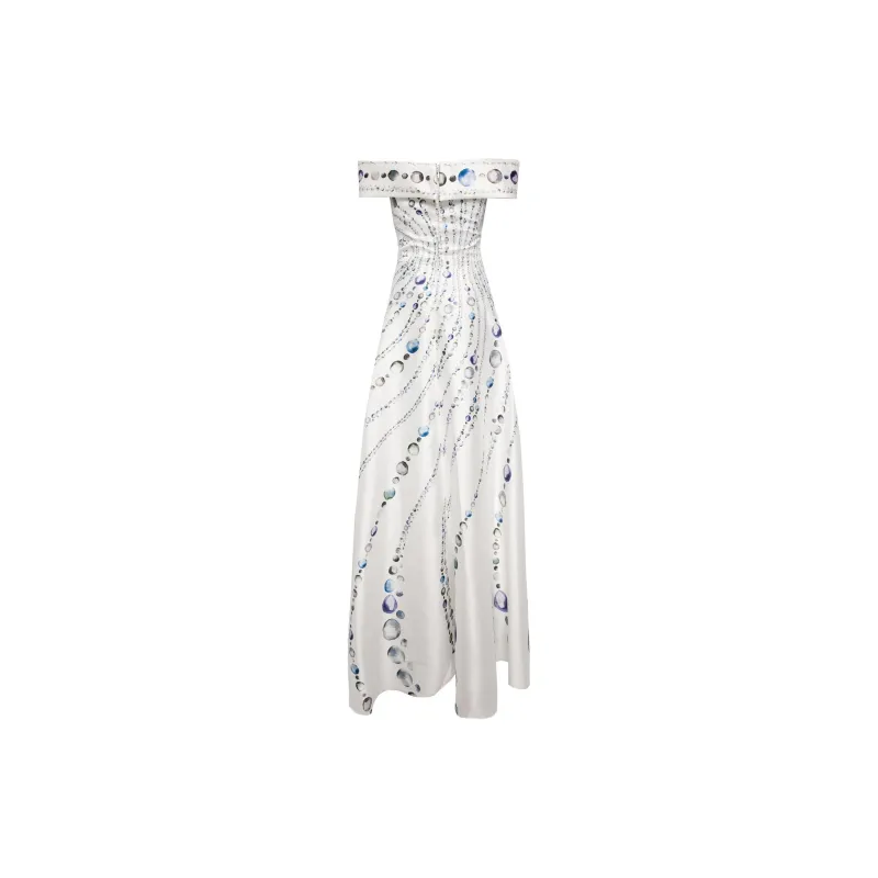 Saiid Kobeisy Graphic-print Mikado Gown-1