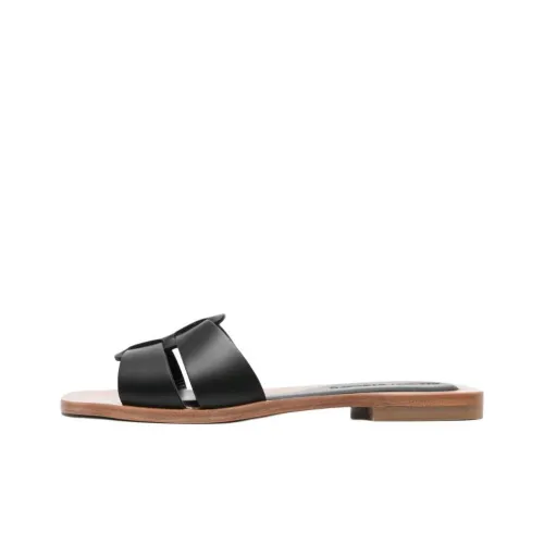 Paloma Barceló Slide Slippers Women's Black
