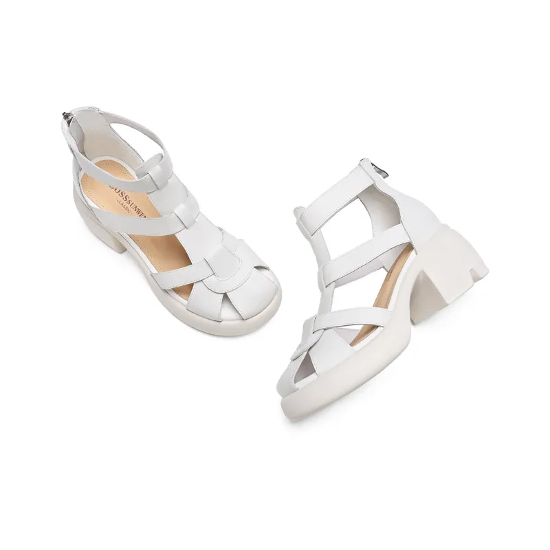 BOSSSUNWEN Roman Sandals 6cm Women's-3