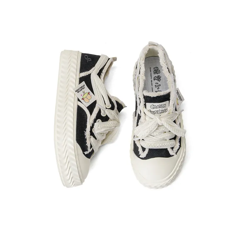 Crayon Shinchan Low Top Canvas Shoes Women's-9