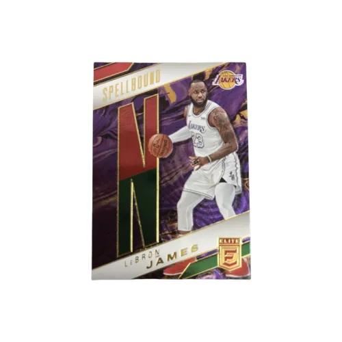 PANINI 2022 23 Elite Lakers LeBron James The King Greek Freak Letter N Star Card Product Access Sports Cards 1 Pc