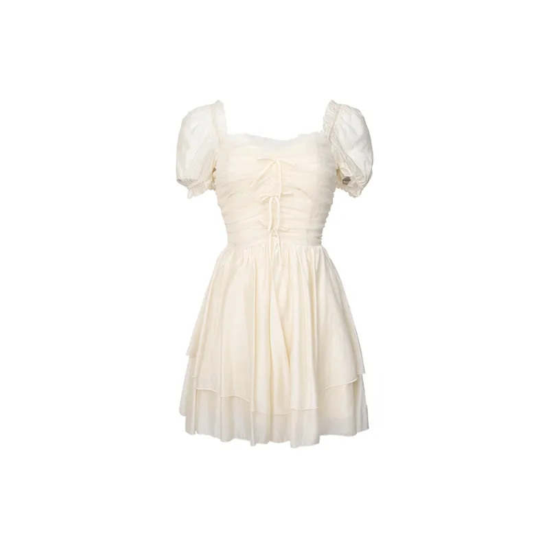 KUNZHUDAXIANG Short Sleeved Dress Women's-9