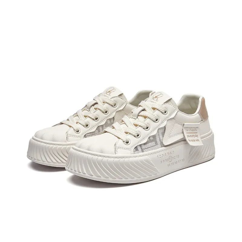 La Chapelle Abrasion Resistant Breathable Low Top Skateboard Shoes Women's-12