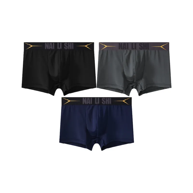 Close fitting Areas Summer Underpants Men's 3 Pack-0