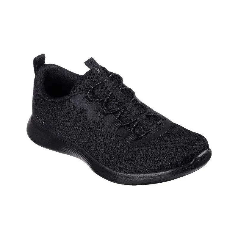 Skechers Relaxed Fit Air Cooled Wear-resistant And Lightweight Low-Top Casual Shoes Women's Black-2