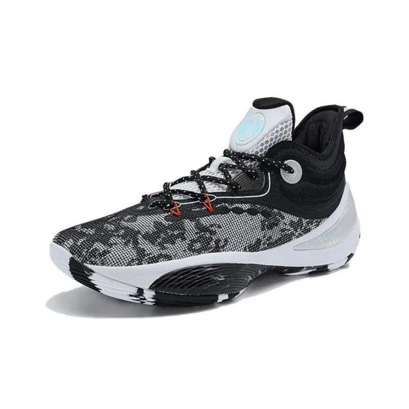 XTEP Wear Resistant Mid Top Basketball Shoes Men's-1