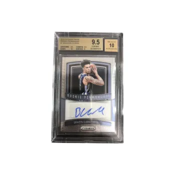 PANINI 2019 20 Prizm Grizzlies Starters Brandon Clark Signature Card Star Card Pass Graded Cards 1 Pc