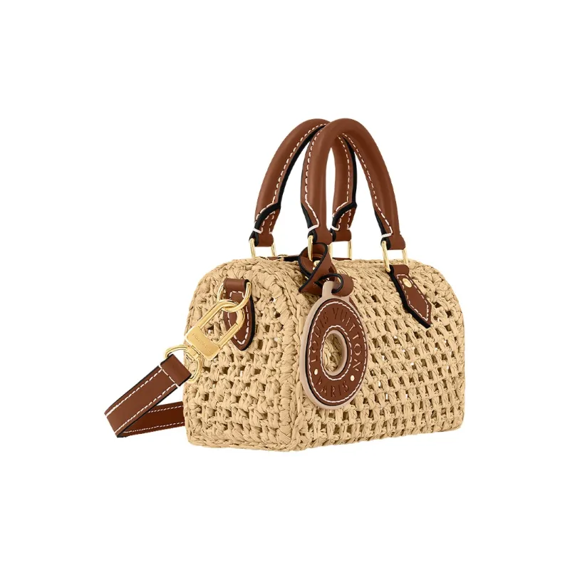 LOUIS VUITTON Nano Speedy Natural/Tan-1