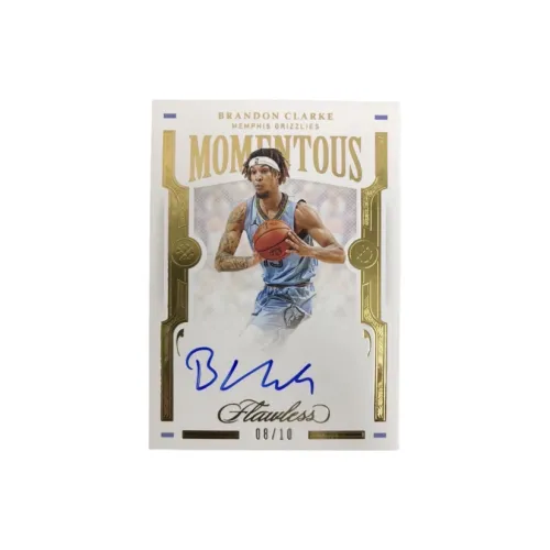 PANINI 2020 PANINI Grizzlies Clarke Portable Autograph 08/10 Rising Stars Autograph Card Access Pass Sports Cards 1 Pc