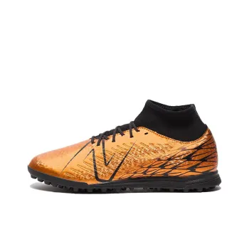 New Balance Tekela V4 Soccer Shoes Unisex Low-Top Orange Black