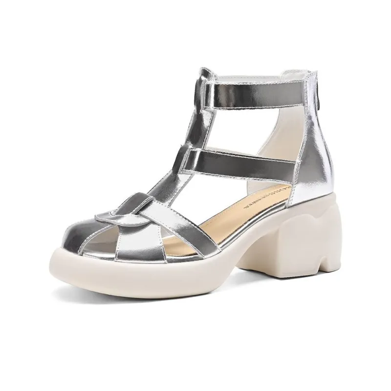 BOSSSUNWEN Roman Sandals 6cm Women's-6