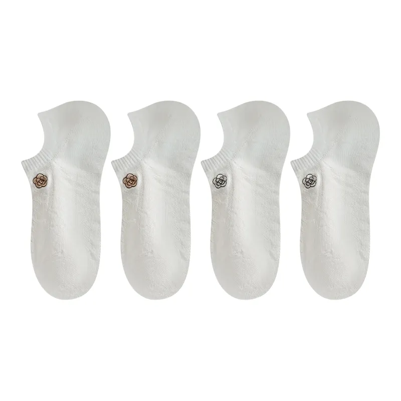 XXLLG No-Show Socks Women's 4 Pack-8