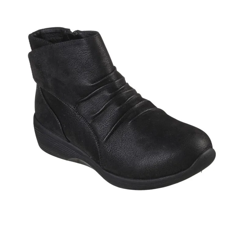 Skechers Arya Ankle Boots Women's Black-2