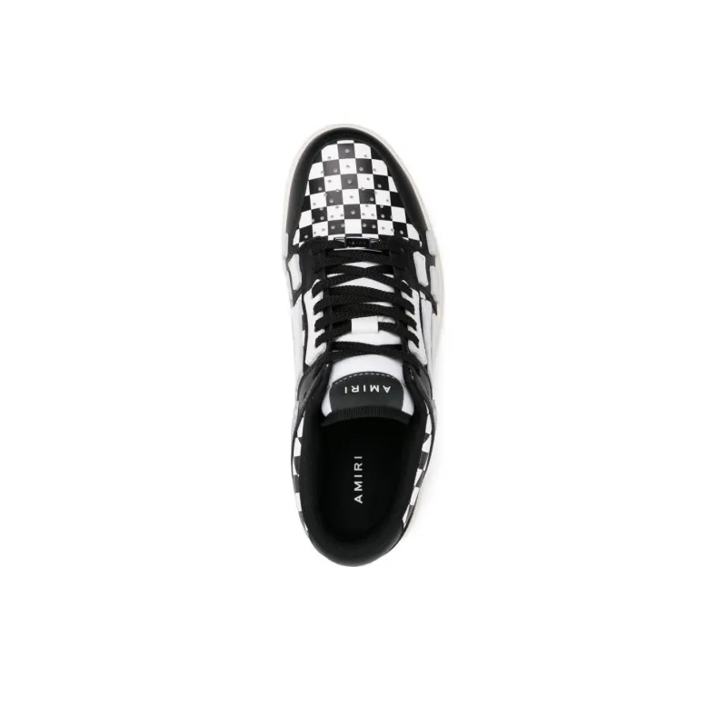 AMIRI Skel Top Low Check pattern Sneakers-4