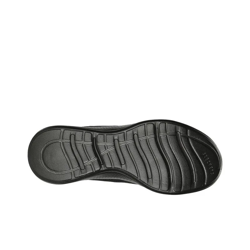 Skechers Relaxed Fit Air Cooled Wear-resistant And Lightweight Low-Top Casual Shoes Women's Black-4