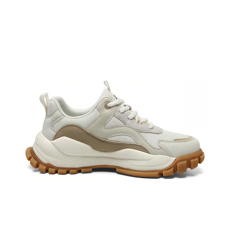 JEEP SPIRIT Chunky Sneakers Men Low Top Light Sandy-1