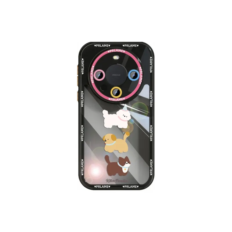 Sen Dog Acrylic Material Transparent Cute Niche Phone Cases Applicable To Huawei Mate60Pro/50/40-15