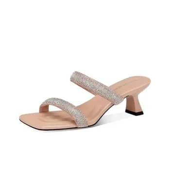 JESSICA SOPHIA Rhinestone Slide Slippers Women's