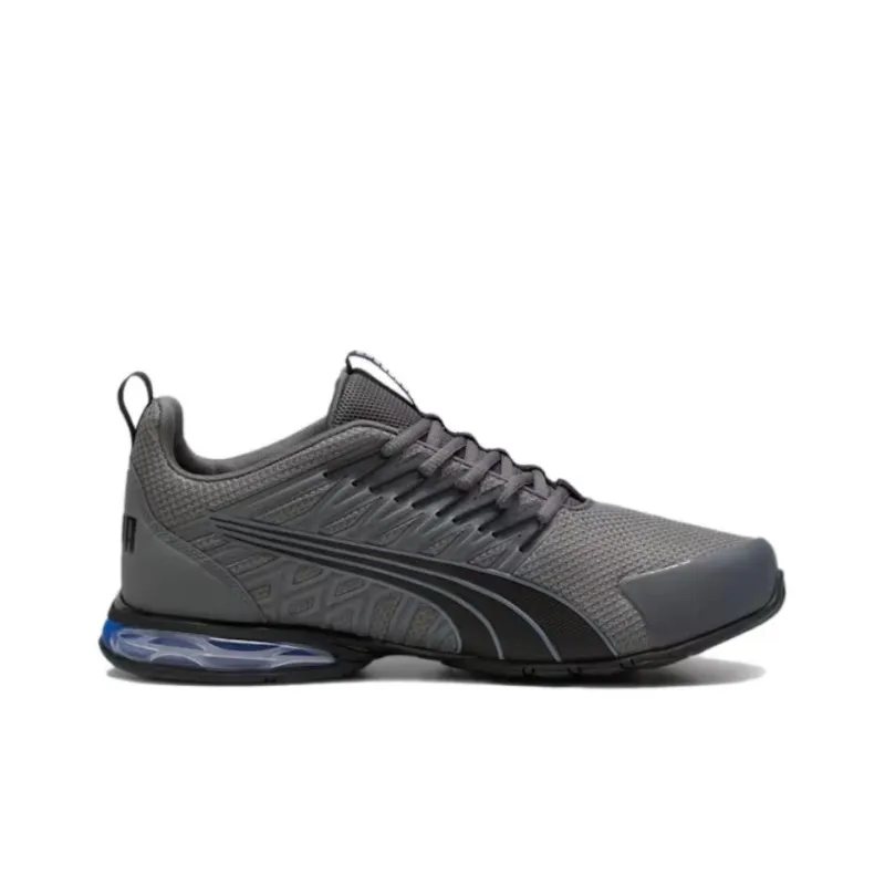 PUMA Voltaic Evo Anti Slip Wear Resistant Low Top Casual Running Shoes Men's Black Blue-1