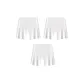 3 Pack (White+White+White)