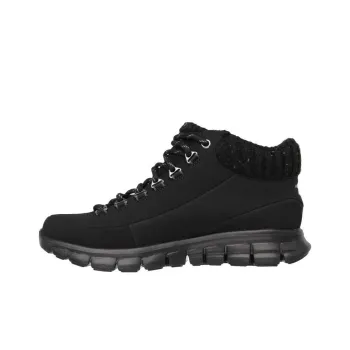 Skechers Synergy Anti-Slip Wear-Resistant High-Top Casual Running Shoes Women's Black