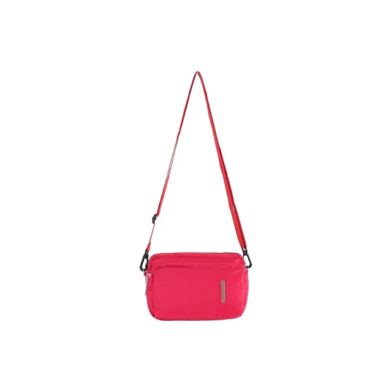 Diplomat Polyester Fanny Pack Medium Size Men's Black/Red-5