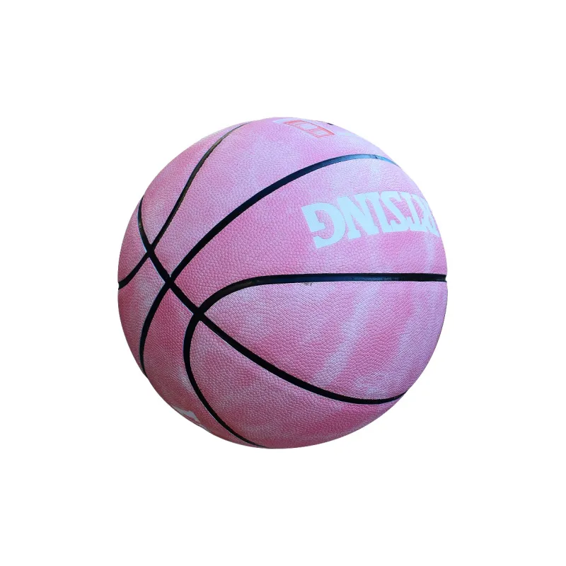 VARTSING PU Basketball Marble Pink Size 6 Training Unisex-4
