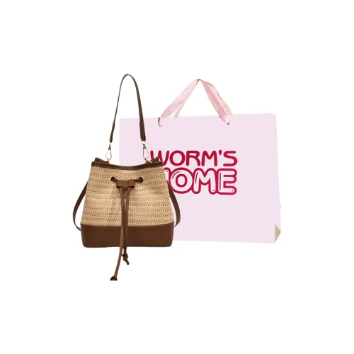 Worm's Home Shoulder Bags