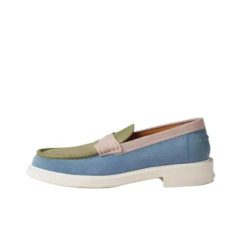 HERMES Guillaume Loafers Men's Blue