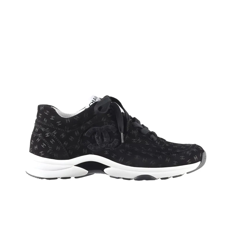 CHANEL Sneaker 'Allover Cc Black' Women's-1