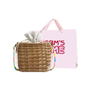 Worm's Home Woven Crossbody Bag Women's